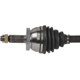 Purchase Top-Quality CARDONE INDUSTRIES - 663538 - Left New CV Axle Shaft pa9