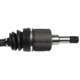 Purchase Top-Quality CARDONE INDUSTRIES - 663551- Left New CV Axle Shaft pa15