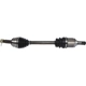 Purchase Top-Quality CARDONE INDUSTRIES - 663573 - Left New CV Axle Shaft pa3