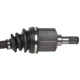 Purchase Top-Quality CARDONE INDUSTRIES - 663593 - Left New CV Axle Shaft pa8