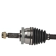 Purchase Top-Quality CARDONE INDUSTRIES - 663596 - Left New CV Axle Shaft pa9