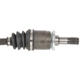 Purchase Top-Quality CARDONE INDUSTRIES - 663598 - Left New CV Axle Shaft pa6