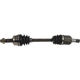 Purchase Top-Quality CARDONE INDUSTRIES - 663826 - Left New CV Axle Shaft pa1