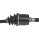 Purchase Top-Quality CARDONE INDUSTRIES - 664166 - Left New CV Axle Shaft pa6