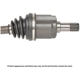 Purchase Top-Quality Left New CV Axle Shaft by CARDONE INDUSTRIES - 664311 pa4