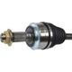 Purchase Top-Quality Left New CV Axle Shaft by CARDONE INDUSTRIES - 664344 pa3