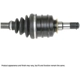 Purchase Top-Quality Left New CV Axle Shaft by CARDONE INDUSTRIES - 665022 pa6