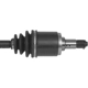 Purchase Top-Quality CARDONE INDUSTRIES - 665168 - Left New CV Axle Shaft pa5