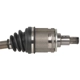 Purchase Top-Quality CARDONE INDUSTRIES - 665241 - Left New CV Axle Shaft pa13