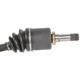 Purchase Top-Quality CARDONE INDUSTRIES - 665248 - Left New CV Axle Shaft pa13