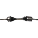 Purchase Top-Quality CARDONE INDUSTRIES - 665252 - Left New CV Axle Shaft pa7