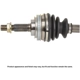 Purchase Top-Quality Left New CV Axle Shaft by CARDONE INDUSTRIES - 665259 pa2