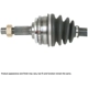 Purchase Top-Quality Left New CV Axle Shaft by CARDONE INDUSTRIES - 666108 pa4