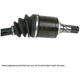 Purchase Top-Quality Left New CV Axle Shaft by CARDONE INDUSTRIES - 666128 pa7