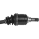 Purchase Top-Quality Left New CV Axle Shaft by CARDONE INDUSTRIES - 666178 pa1