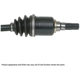 Purchase Top-Quality Left New CV Axle Shaft by CARDONE INDUSTRIES - 666196 pa9