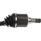 Purchase Top-Quality CARDONE INDUSTRIES - 666262 - Left New CV Axle Shaft pa11