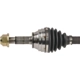 Purchase Top-Quality CARDONE INDUSTRIES - 666283 - Left New CV Axle Shaft pa10