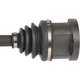 Purchase Top-Quality CARDONE INDUSTRIES - 666283 - Left New CV Axle Shaft pa8