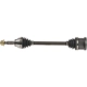 Purchase Top-Quality CARDONE INDUSTRIES - 666283 - Left New CV Axle Shaft pa9
