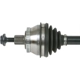 Purchase Top-Quality CARDONE INDUSTRIES - 667257 - Left New CV Axle Shaft pa13