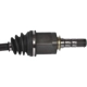 Purchase Top-Quality CARDONE INDUSTRIES - 667355 - Left New CV Axle Shaft pa20