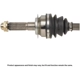 Purchase Top-Quality Left New CV Axle Shaft by CARDONE INDUSTRIES - 667378 pa1