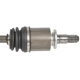 Purchase Top-Quality CARDONE INDUSTRIES - 667425 - Left New CV Axle Shaft pa7