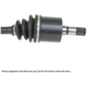 Purchase Top-Quality Left New CV Axle Shaft by CARDONE INDUSTRIES - 668076 pa5