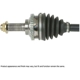 Purchase Top-Quality Left New CV Axle Shaft by CARDONE INDUSTRIES - 668132 pa4