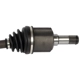 Purchase Top-Quality CARDONE INDUSTRIES - 668158 - Left New CV Axle Shaft pa10