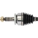 Purchase Top-Quality CARDONE INDUSTRIES - 668158 - Left New CV Axle Shaft pa8