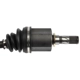Purchase Top-Quality CARDONE INDUSTRIES - 668172 - Left New CV Axle Shaft pa12