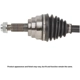 Purchase Top-Quality Left New CV Axle Shaft by CARDONE INDUSTRIES - 668195 pa2