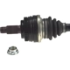 Purchase Top-Quality GKN/LOEBRO - 300694 - Rear Driver Side Axle Shaft Assembly pa2