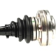 Purchase Top-Quality GKN/LOEBRO - 304474 - Rear Driver Side Axle Shaft Assembly pa2