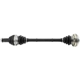 Purchase Top-Quality GKN/LOEBRO - 304476 - Rear Driver Side Axle Shaft Assembly pa3