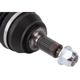 Purchase Top-Quality GKN/LOEBRO - 304545 - CV Axle Assembly pa3