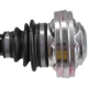 Purchase Top-Quality GKN/LOEBRO - 305294 - Rear Driver Side Axle Shaft Assembly pa3