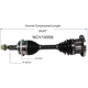 Purchase Top-Quality GSP NORTH AMERICA - NCV10059 - CV Axle Assembly - Front pa2