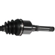 Purchase Top-Quality GSP NORTH AMERICA - NCV10070 - CV Axle Assembly - Rear Left pa6