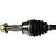 Purchase Top-Quality GSP NORTH AMERICA - NCV10072 - CV Axle Assembly - Rear Left pa5