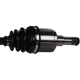 Purchase Top-Quality GSP NORTH AMERICA - NCV10088 - CV Axle Assembly - Rear Left pa5