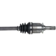 Purchase Top-Quality GSP NORTH AMERICA - NCV10155 - CV Axle Assembly - Rear Left pa3