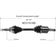 Purchase Top-Quality GSP NORTH AMERICA - NCV10168 - CV Axle Assembly pa2
