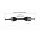 Purchase Top-Quality GSP NORTH AMERICA - NCV10207 - CV Axle Assembly - Front Left pa2