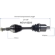Purchase Top-Quality GSP NORTH AMERICA - NCV10225 - CV Axle Assembly - Front Left pa7