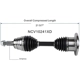Purchase Top-Quality GSP NORTH AMERICA - NCV10241XD - CV Axle Assembly - Front pa3