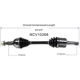 Purchase Top-Quality GSP NORTH AMERICA - NCV10268 - CV Axle Assembly pa2