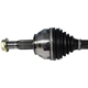 Purchase Top-Quality GSP NORTH AMERICA - NCV10286 - CV Axle Assembly - Rear Left pa5